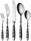GR&Auml;WE Besteck-Set GR&Auml;WE Tafelbesteck 30-tlg. 6 Personen, Serie N&Uuml;RNBERG, schwarz,