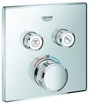 Grohe Unterputzarmatur Grohtherm SmartControl Thermostat mit 2 Absperrventilen...