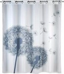 WENKO Duschvorhang Astera Flex Breite 180 cm, H&ouml;he 200 cm, Polyester, waschbar