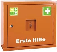 S&ouml;hngen Erste-Hilfe-Set Verbandschrank Juniorsafe Norm orange