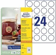 Avery Zweckform Etiketten 240 Etiketten 5084 wei&szlig; 40,8 x 40,3 mm