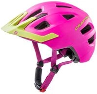 Cratoni Fahrradhelm Maxster PRO #19 matt pink/lime