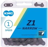KMC Fahrradkette KMC Z1 Narrow 1s Kette 112 Glieder braun - robuste