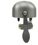 Crane Bell Co Fahrradklingel E-NE Matte Silver, &Oslash; Klemmung: 22.2mm bis 31.8mm