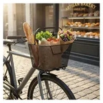 AtranVelo Fahrradkorb AtranVelo System Korb Daily M 22l 40x25x30cm schwarz...