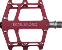 Exustar Plattformpedale Exustar Plattformpedal MTB/BMX rot Industriegelagert