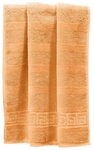Caw&ouml; Duschtuch Duschtuch "1001 Noblesse", Walk-Frottier Uni: lachs/Hoch-