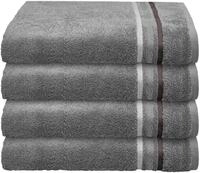 Schiesser Handt&uuml;cher Skyline Color aus 100 % Baumwolle mit eleganter