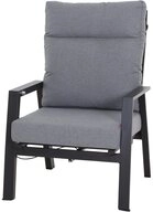 Siena Garden Gartenlounge-Sessel Valencia Loungesessel matt anthrazit /...