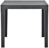 vidaXL Gartentisch, Outdoor Tisch Anthrazit 78 x 78 x 72 cm Kunststoff