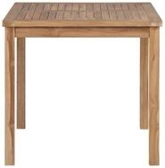vidaXL Gartentisch, Outdoor Tisch 80x80x77 cm Massivholz Teak