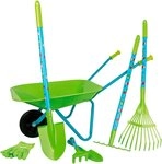 Small Foot Kinder-Gartenset, mit Schubkarre