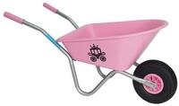 TRUTZHOLM Schubkarre Kinderschubkarre Prinzessin Metallschubkarre Gartenkarre