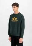 Alpha Industries Sweatshirt Basic Sweater Baumwollmischung, regular fit