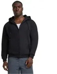 URBAN CLASSICS Hoodie ZIP HOODY aus Baumwollmix schwarz XXXL (60/62)