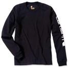 Carhartt Langarmshirt SLEEVE LOGO mit Rundhalsausschnitt