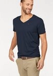 Tommy Jeans T-Shirt TJM ORIGINAL JERSEY V NECK mit V-Ausschnitt und dezenter