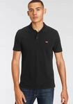 Poloshirt LEVI'S "LE NEW LEVIS HM POLO", Herren, Gr. S, schwarz, Piqu&eacute;,