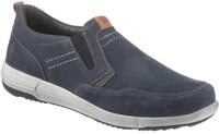 Slipper JOSEF SEIBEL "Enrico 04", Herren, Gr. 46, blau (navy), Nubukleder, Schuhe
