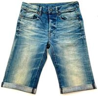 G-STAR Jeansshorts G-Star Herren Jean Shorts, G-Star Raw 3301 Straight Jeans Short