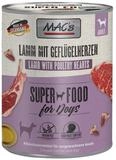 MAC'S Lamm & Gefl&uuml;gelherzen 800 g - 6 St&uuml;ck, Nassfutter f&uuml;r: Hund