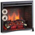 Balderia Elektrokamin Calida 26, Einbaukamin mit 3D-Flammeneffekt und Knistersound