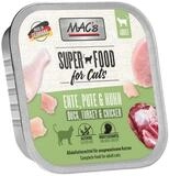 MAC'S Ente, Pute & Huhn 85 g - 16 St&uuml;ck, Nassfutter f&uuml;r: Katze