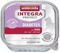 Animonda Integra Protect Diabetes mit Rind 100 g - 16 St&uuml;ck, f&uuml;r: Katze