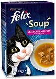Felix Soup gemischte Vielfalt 6 x 48 g, Nassfutter f&uuml;r: Katze