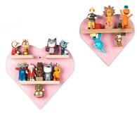 Boarti Wandregal H&auml;ngeregal BOARTI Regal H. 27 x B. 44 x T. 5 cm, Kinderregal,