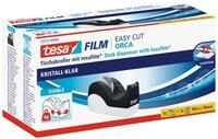 tesa Klebeband EASY CUT ORCA Abroller mit tesafilm (Kombi-Set, 1-St)