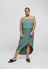 URBAN CLASSICS Shirtkleid Urban Classics Damen Ladies Viscose Bandeau Dress...