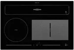Oranier Kochfeld mit Dunstabzug 1082 80, Timer, TouchControl-Bedienung schwarz