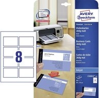 Avery Zweckform Visitenkarten Avery-Zweckform C32015-10 Bedruckbare...
