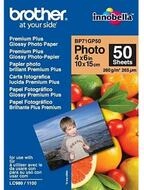 Brother Fotopapier brother Fotopapier BP71GP50 DIN A6 gl&auml;nzend 260 g/qm 50...
