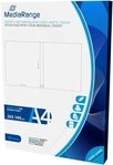 Mediarange DVD-H&uuml;lle 50 Mediarange Inlay zum bedrucken f&uuml;r 11 mm Blu-ray...