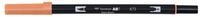 TOMBOW Pinselstift ABT Dual Brush Pen, (coral), zwei Spitzen, f&uuml;r Hand...