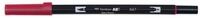 TOMBOW Pinselstift ABT Dual Brush Pen, (crimson), zwei Spitzen, f&uuml;r Hand...