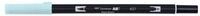TOMBOW Pinselstift ABT Dual Brush Pen, (sky blue), zwei Spitzen, f&uuml;r Hand...