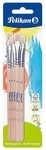 Pelikan Malpinsel Pelikan Borstenpinsel-Set 613 F, 10-teilig, sortiert