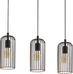 EGLO H&auml;ngeleuchte "ROCCAMENA Pendellampe, IP20, E27, Stahl, Vintage, Esstischlampe,