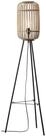 Brilliant Stehlampe Woodrow, ohne Leuchtmittel, dreibeinige Bambus Lampe, 130 x 45