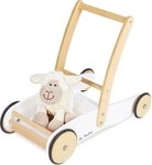 Pinolino&reg; Lauflernwagen Uli, wei&szlig;, aus Holz