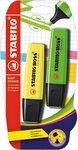 STABILO Marker STABILO BOSS ORIGINAL 2er Blister gelb gr&uuml;n