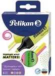 Pelikan Marker Pelikan Textmarker 490 nachf&uuml;llbar, 4er
