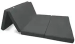 Klappmatratze Klappmatratze G&auml;stebett Faltmatratze Campix, 120x195cm, Anthrazit,