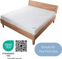 Matratzenauflage Aloe Vera Jekatex, Auflage 90x200 cm f&uuml;r Matratze mit Aloe...