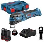 BOSCH Akku-Multifunktionswerkzeug Bosch Akku-Multi-Cutter GOP 12V-28 / 2x 3,0...