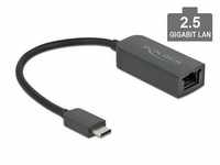 Delock 66645 - Adapter USB Typ-C Stecker zu 2,5 Gigabit LAN kompakt...