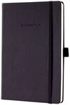 Sigel Notizbuch Notizbuch Conceptum - ca. A5, liniert, 194 Seiten, schwarz, Hardcover
